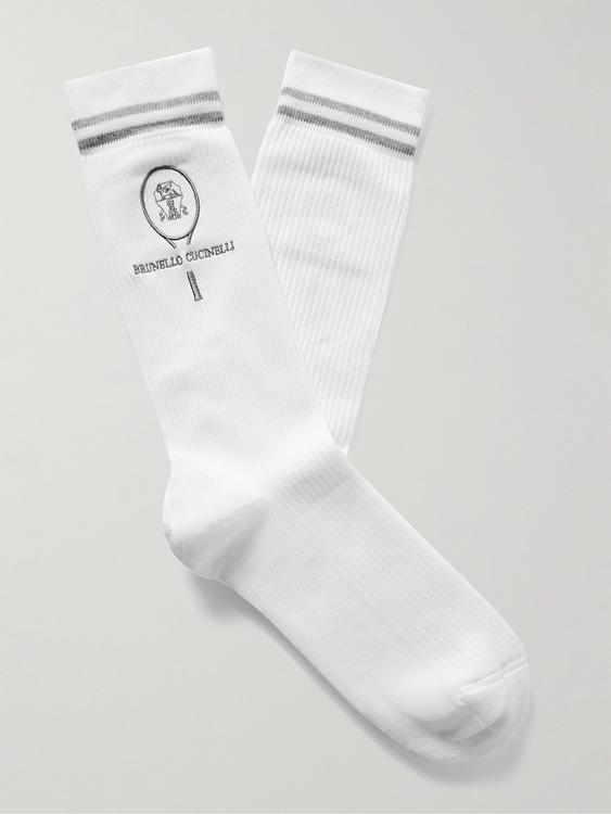 White socks from Brunello Cucinelli