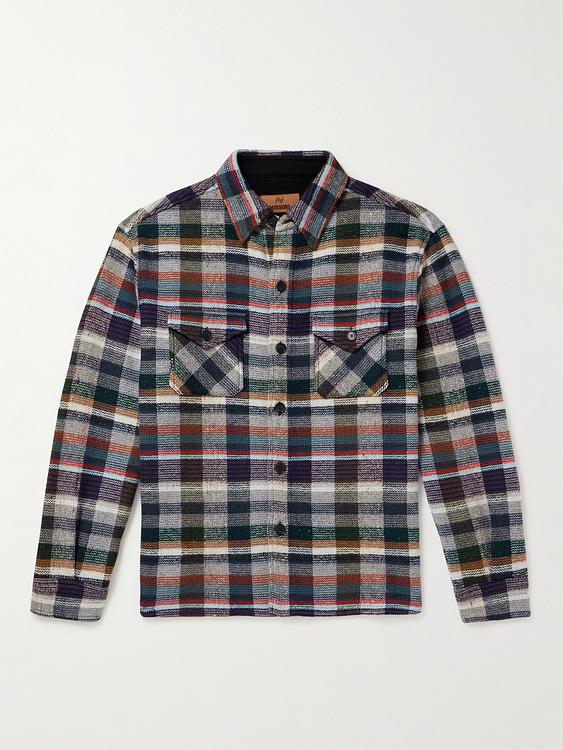 Checkered black casual shirt from Missoni
