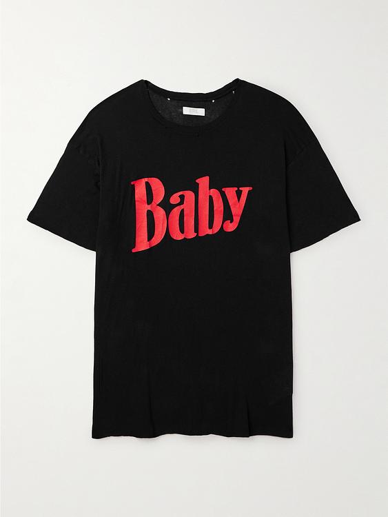 Print black t-shirt from RRL