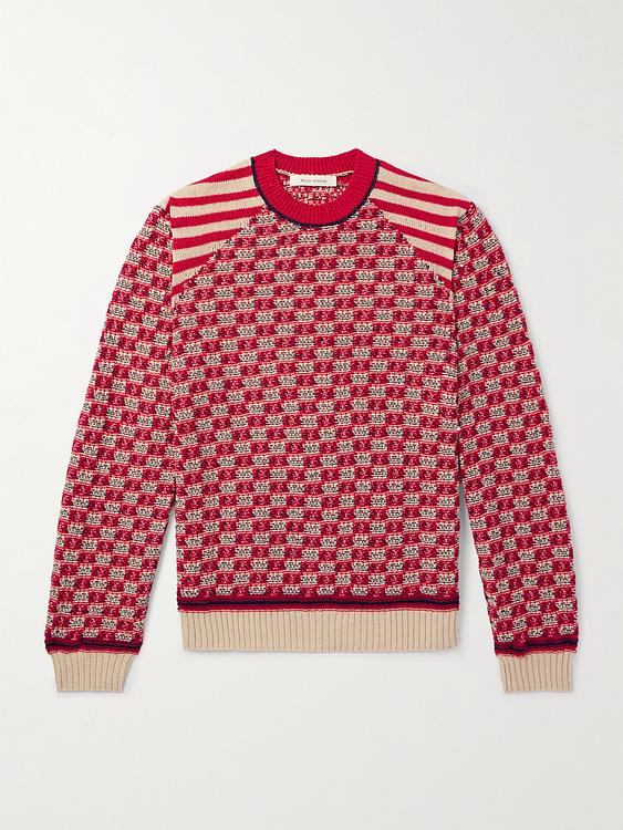 Multicolor sweater from Wales Bonner