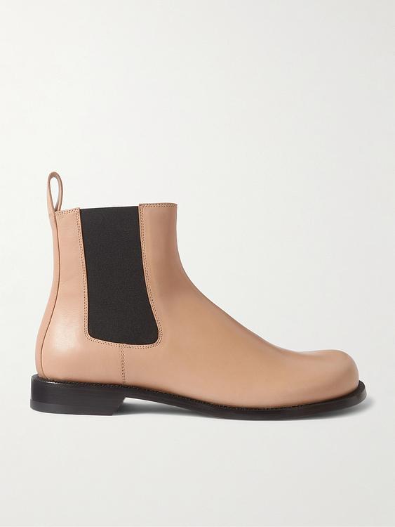 Taupe chelsea boots from Loewe