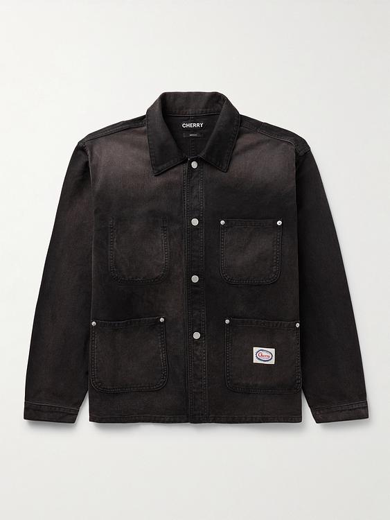 Black casual jacket from Cherry Los Angeles