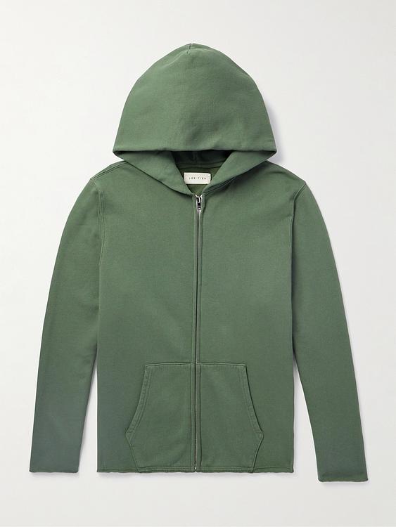 Teal hooded sweatshirt from Les Tien
