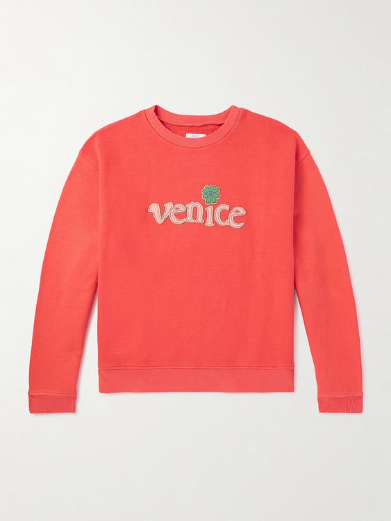 Print red sweatshirt from RRL