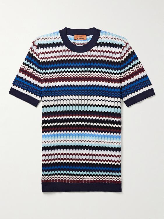 Striped multicolor t-shirt from Missoni