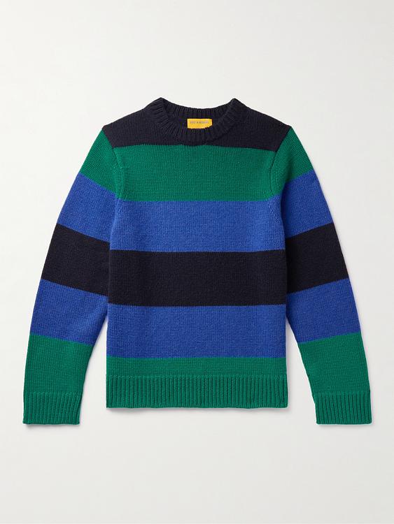 Striped multicolor cashmere sweater from Guest In Residence