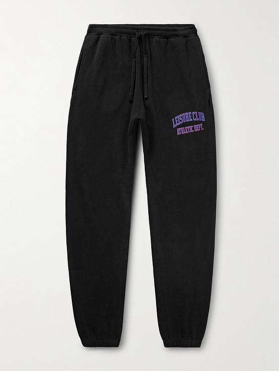 Black sweatpants from Pasadena Leisure Club