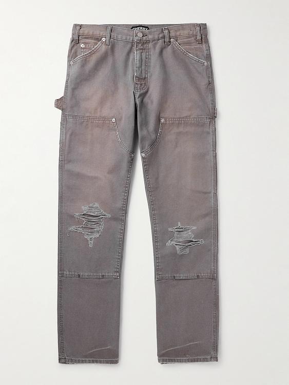 Grey cargo trousers from Cherry Los Angeles