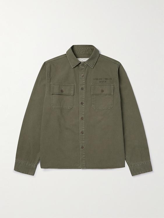 Dark green casual jacket from One Of These Days