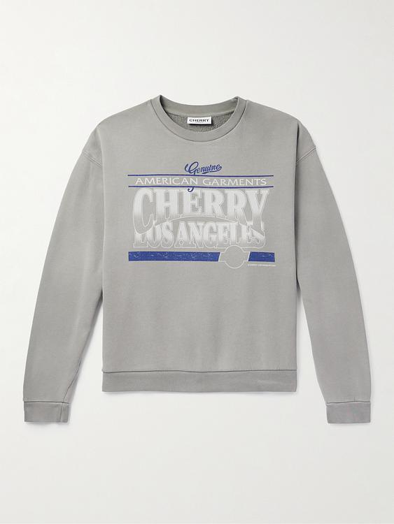 Print grey sweatshirt from Cherry Los Angeles