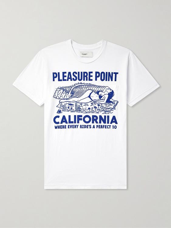 Print white t-shirt from Local Authority La