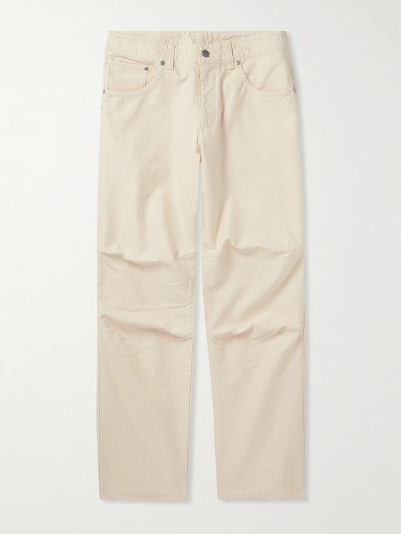 Beige casual trousers from John Elliott