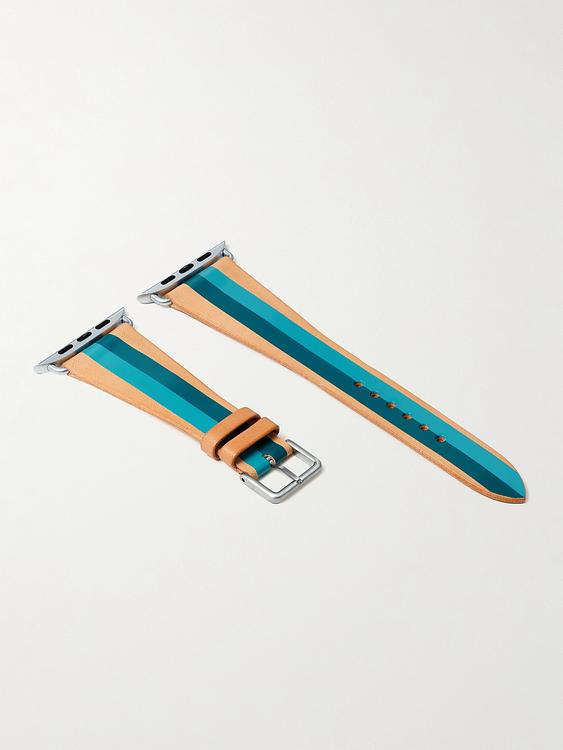 Striped multicolor watch strap from laCalifornienne