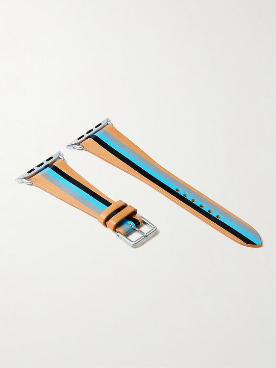 Striped multicolor watch strap from laCalifornienne