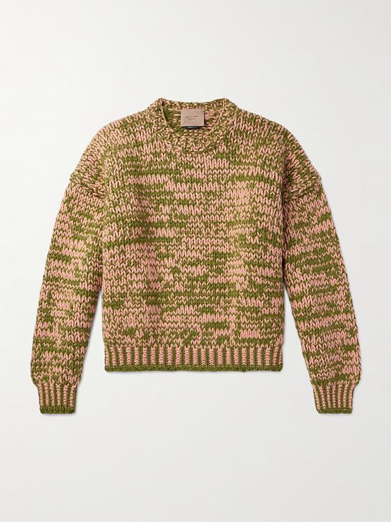 Green sweater from Federico Curradi