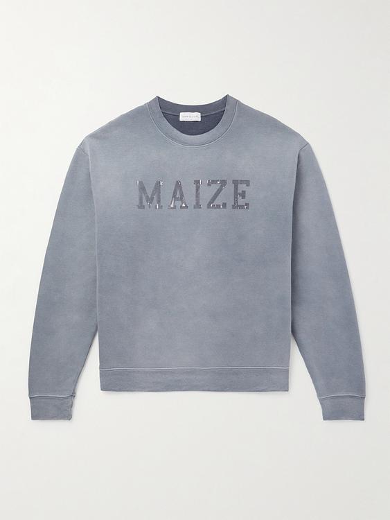 Print grey sweater from John Elliott