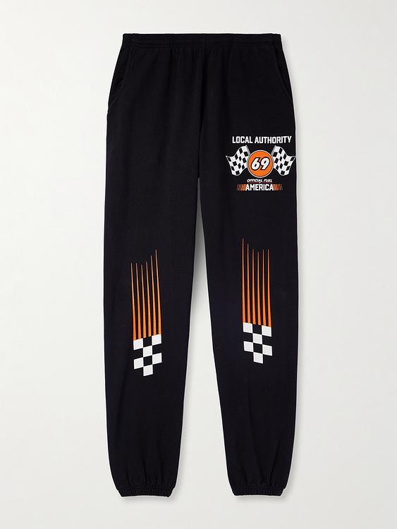 Print black sweatpants from Local Authority La