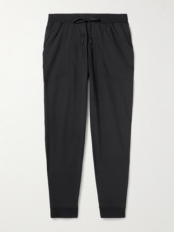 Black drawstring trousers from Lululemon