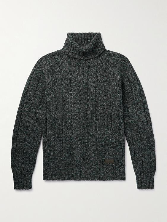 Dark grey turtleneck from Tod's