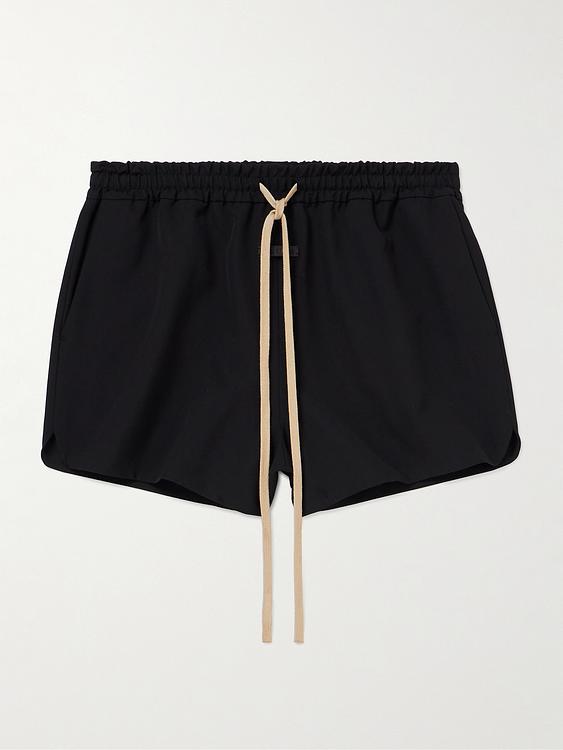 Black drawstring shorts from Fear Of God