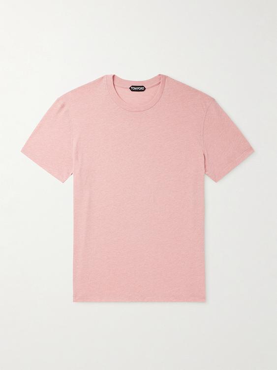 Light pink t-shirt from Tom Ford