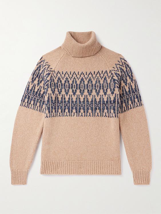 Taupe turtleneck from Kingsman