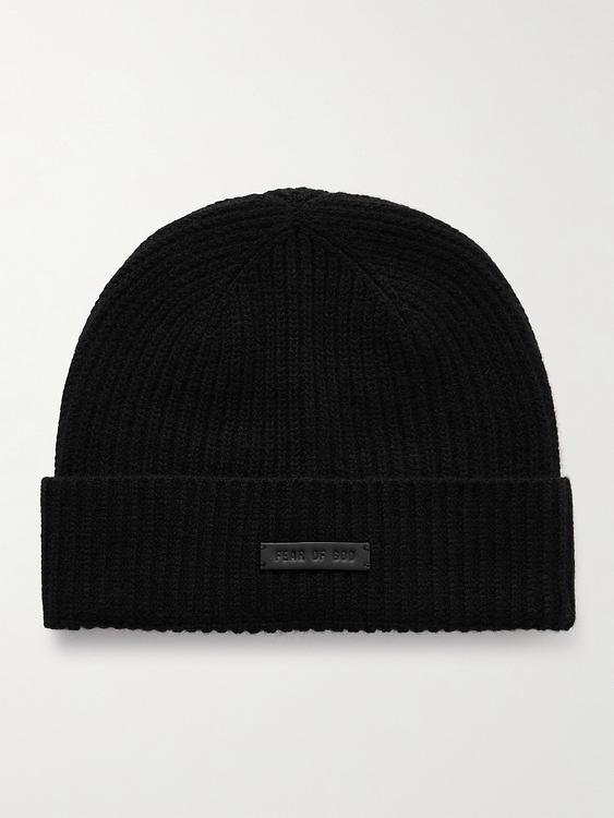 Black beanie from Fear Of God