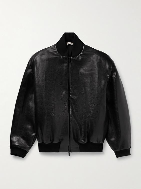 Black bomber jacket from Fear Of God
