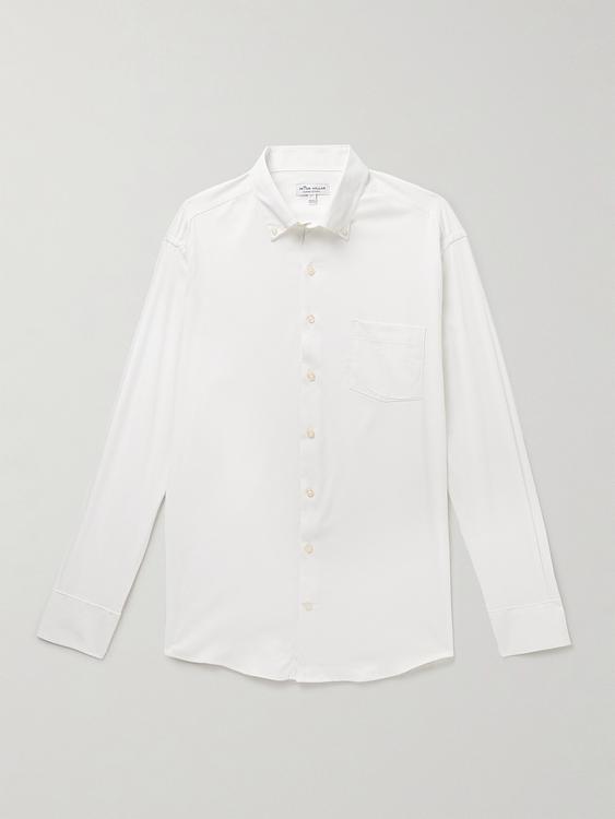 White oxford shirt from Peter Millar