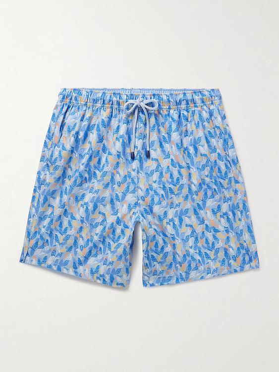Light blue swim shorts from Peter Millar