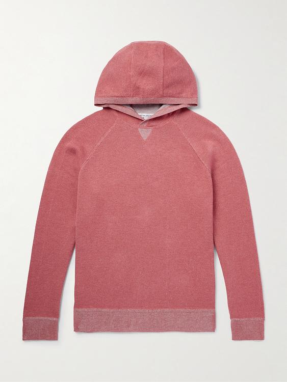 Red hooded sweatshirt from Peter Millar