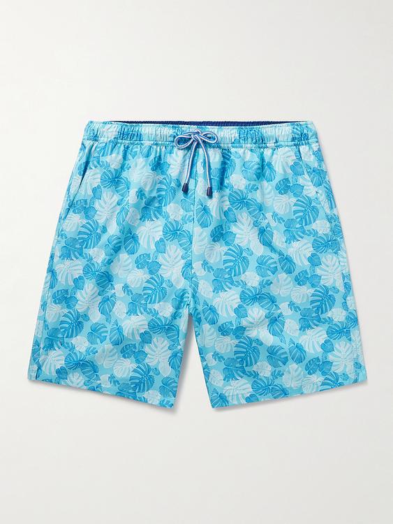 Light blue swim shorts from Peter Millar