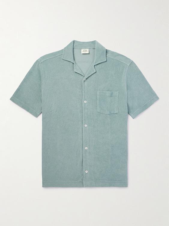 Grey short sleeve polo shirt from Hartford