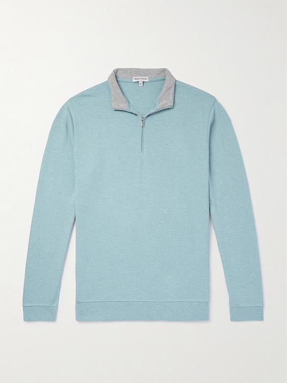 Light blue half-zip from Peter Millar