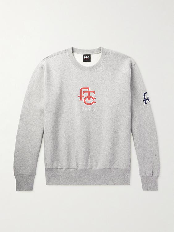 Print white sweatshirt from Pop Trading Company