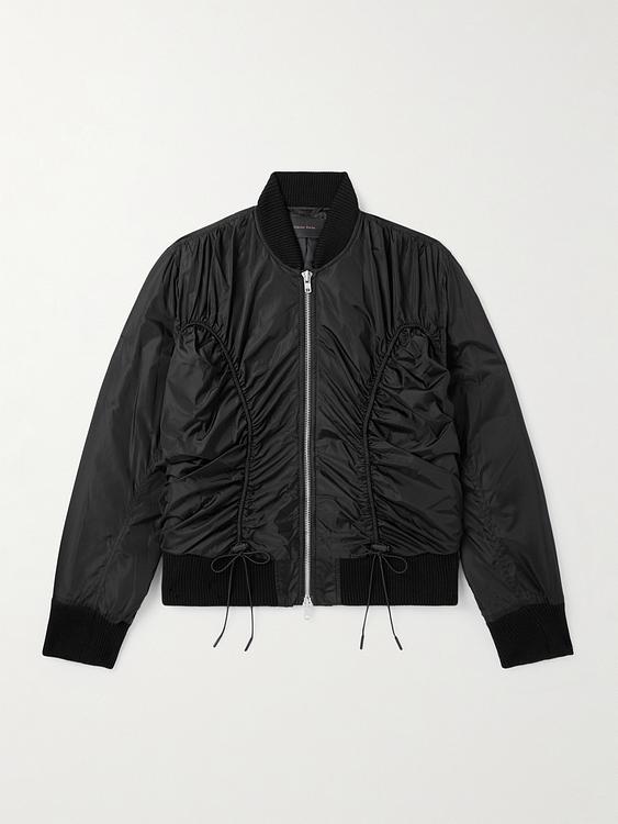 Black bomber jacket from Simone Rocha