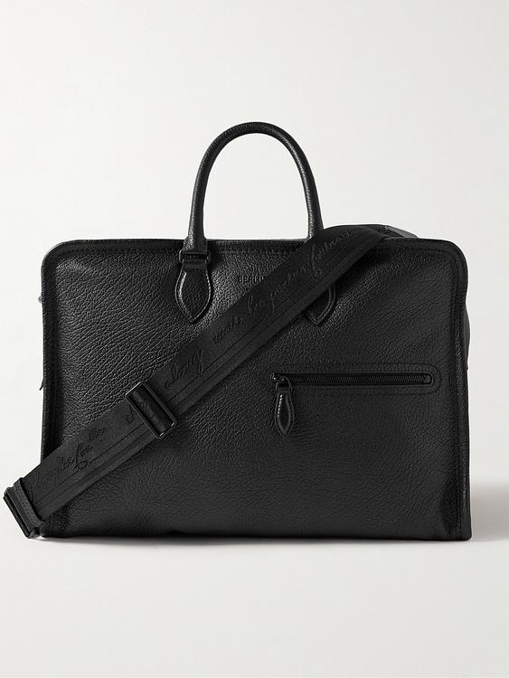 Black weekend bag from Berluti