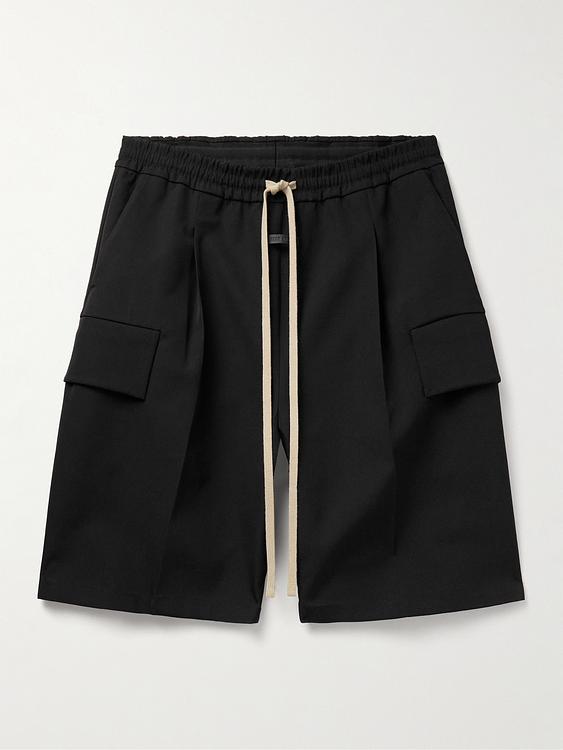 Black cargo shorts from Fear Of God