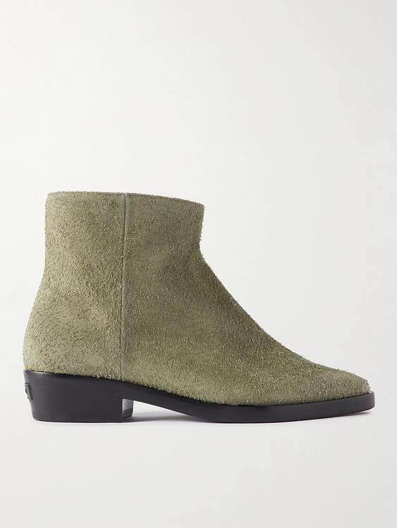 Taupe boots from Fear Of God