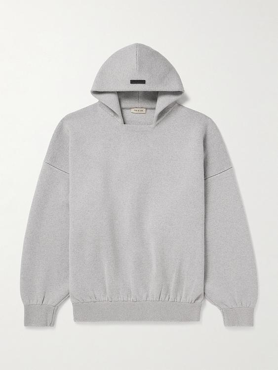 Grey hooded sweatshirt from Fear Of God