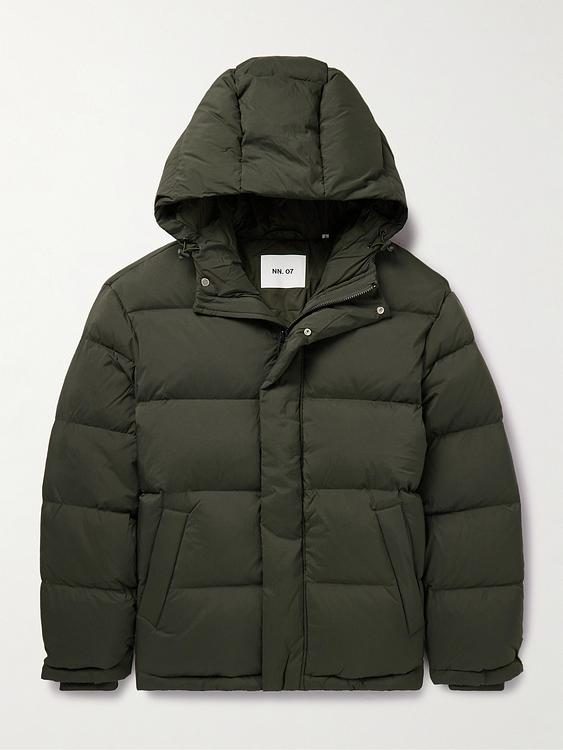 Dark green down jacket from NN07