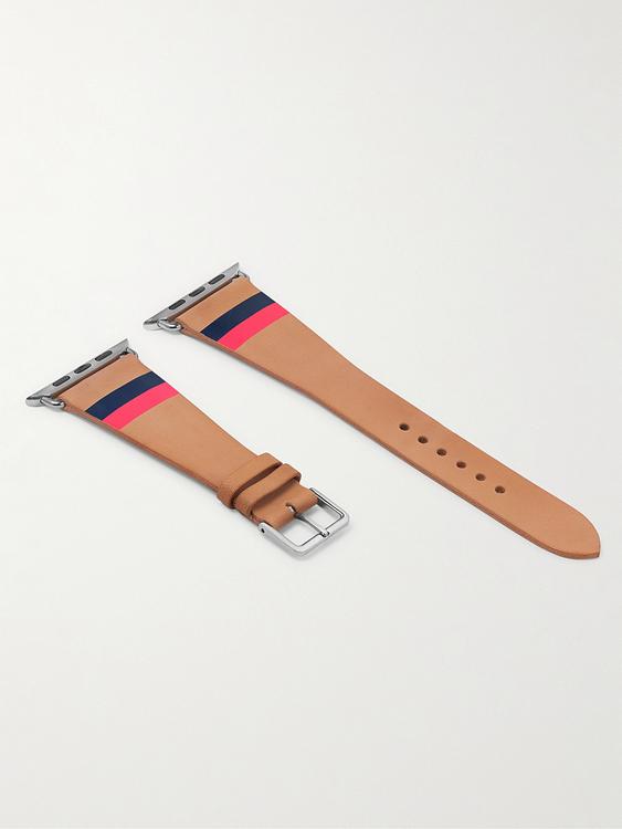 Striped multicolor watch strap from laCalifornienne