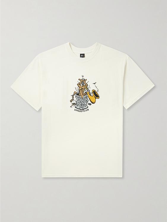 Print white t-shirt from Brain Dead