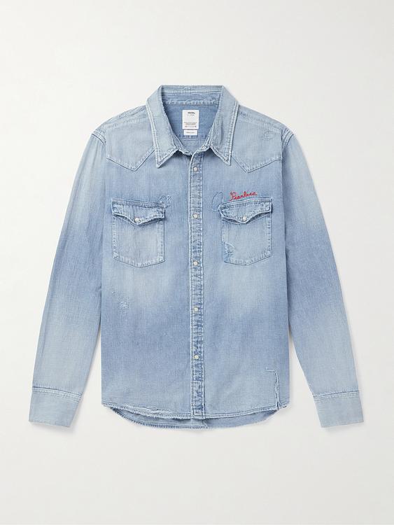 Light blue denim shirt from Visvim