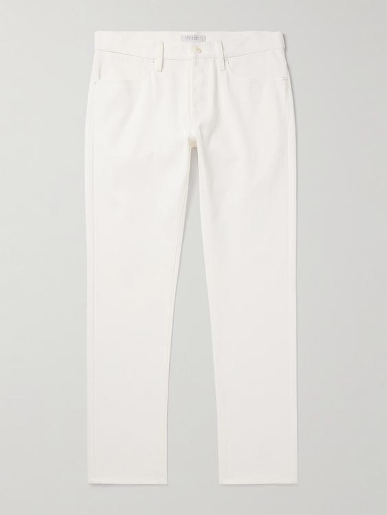 White chinos from Gabriela Hearst