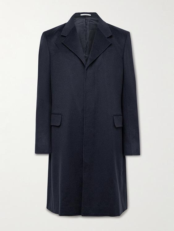 Dark blue coat from Gabriela Hearst