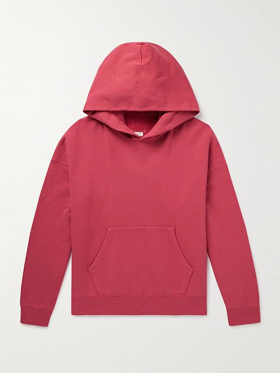 Red hooded sweatshirt from Visvim