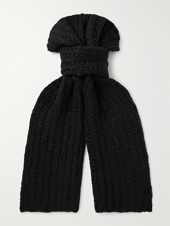 Black scarve from Gabriela Hearst