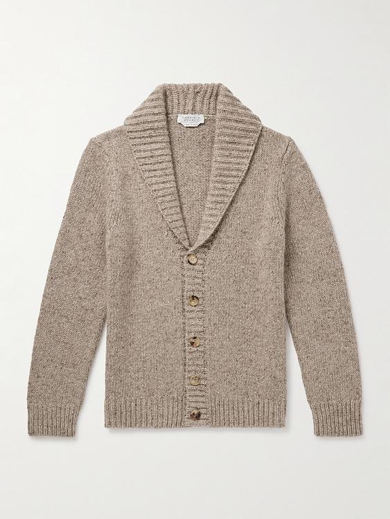 Grey cardigan from Gabriela Hearst