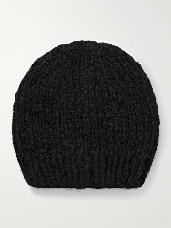 Black beanie from Gabriela Hearst